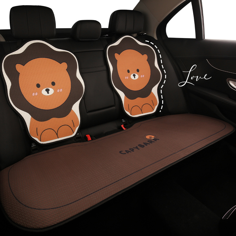 四季通用汽车坐垫2025新款车垫女后排座椅套夏季高级感座套座垫J