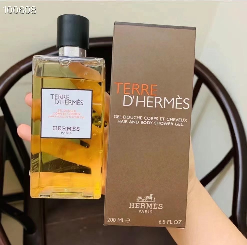 Hermes爱马仕大地男士沐浴露200ml大地香水同味道 木质清新香调