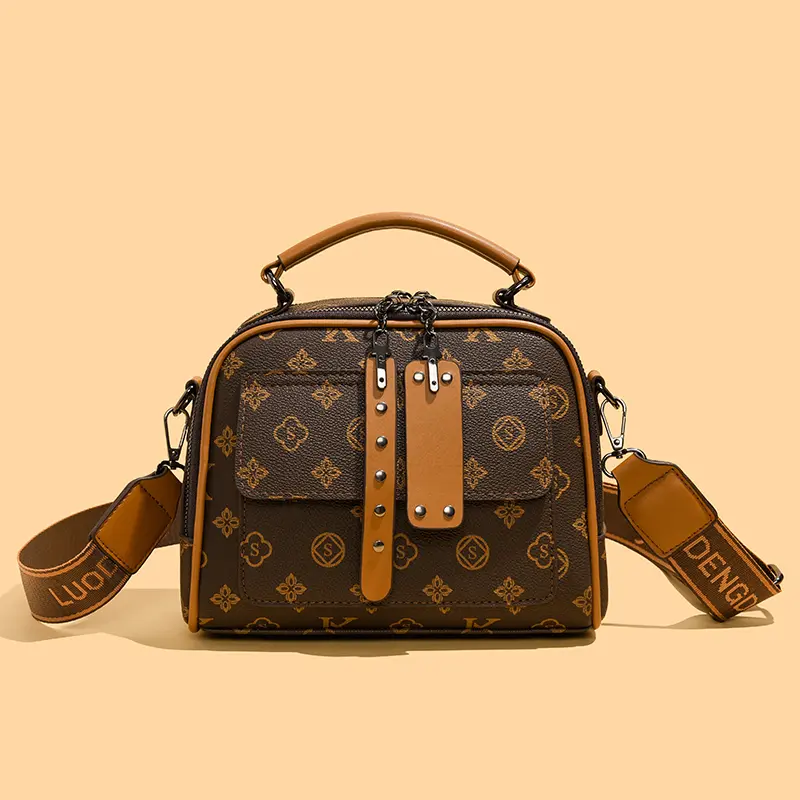 2025新款时尚通勤手提包洋气百搭单肩斜挎包气质轻奢大容量女包