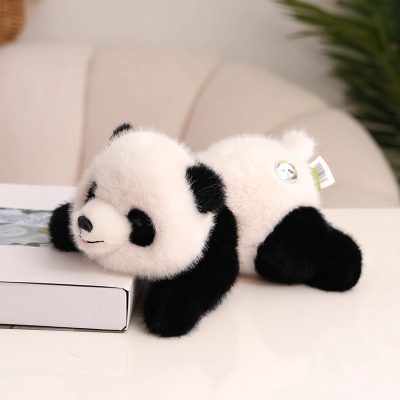 仿真大熊猫毛绒玩偶睡觉抱枕公仔成都旅游纪念品抱睡生日礼物女友