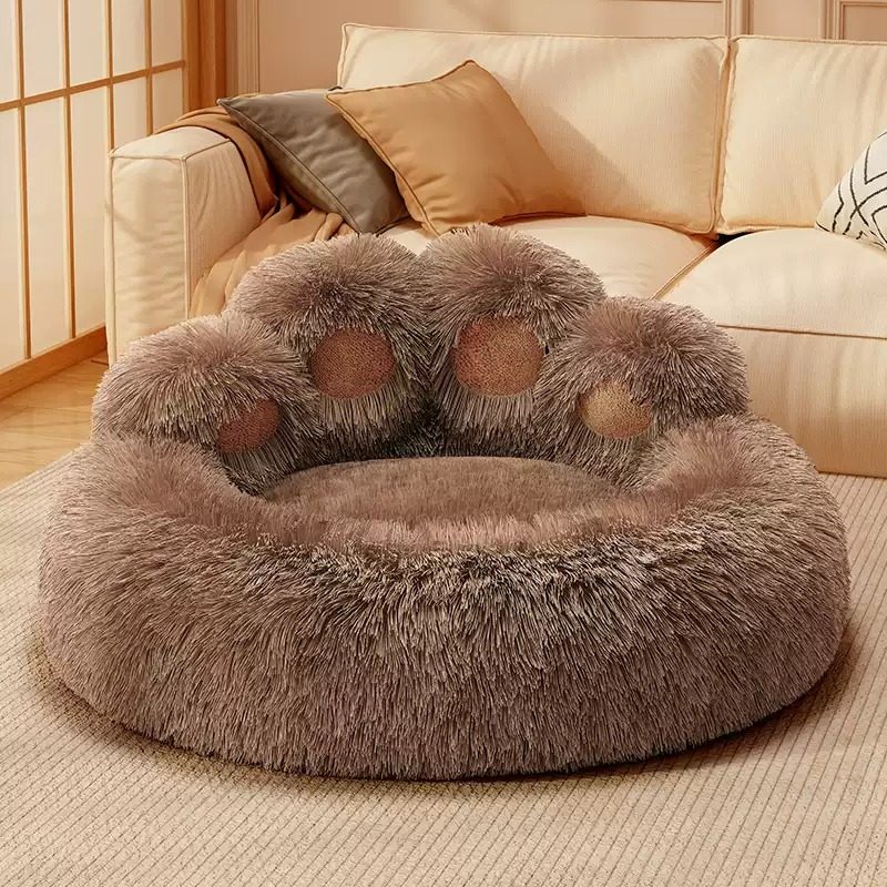 新款加绒宠物狗窝大型狗窝冬保暖安全沙发床金毛柯基睡垫宠物窝