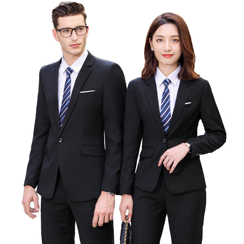 秋季新款高端职业装女装西装套装三件套面试商务正装售楼部工作服